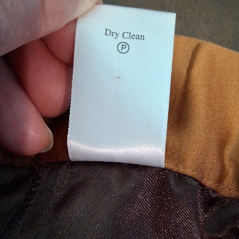 Coldwater Creek Rich Brown Skirt 6791 - Picture 6 of 6